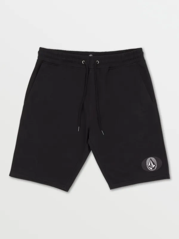 Roundabout Fleece Shorts - Black 3 sold by Volcom
