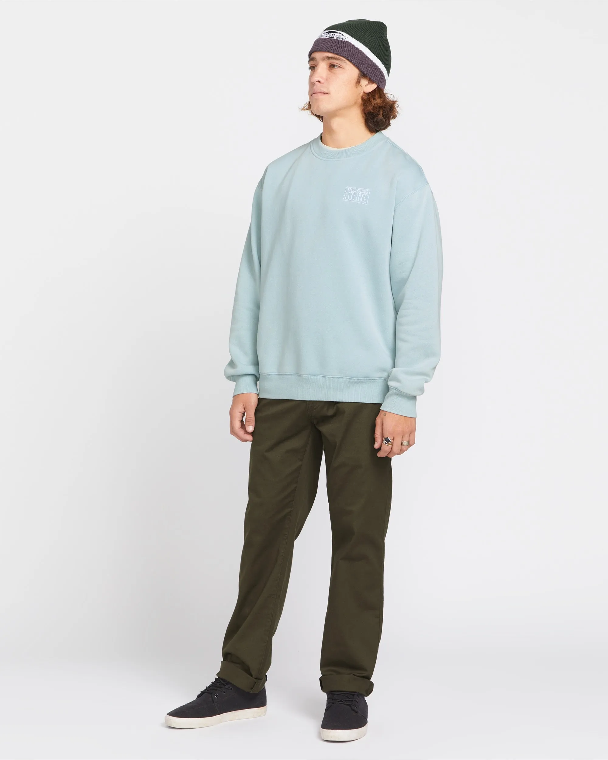 Backwash Crew Sweatshirt - Road Sky sold by Volcom product image thumbnail 3