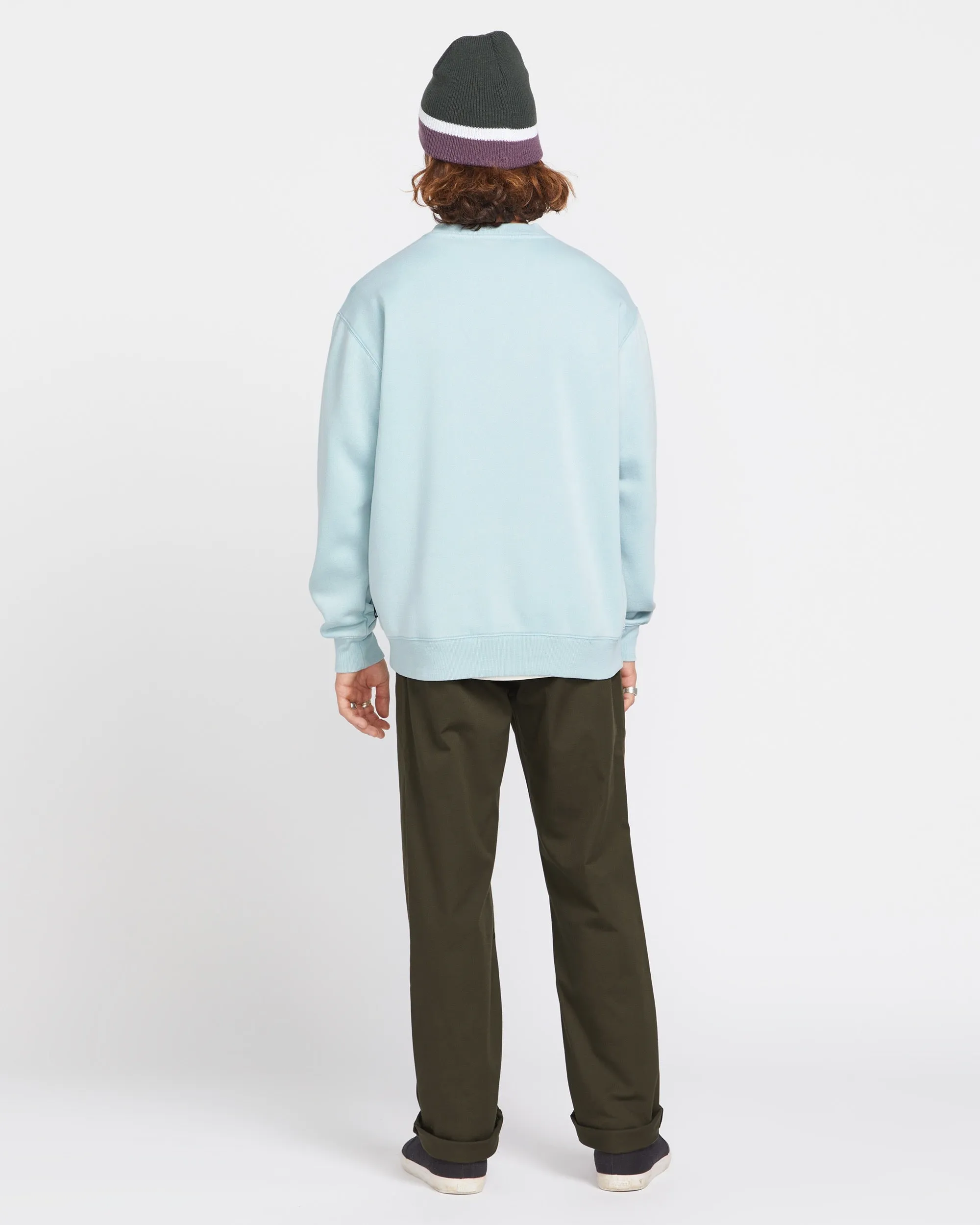 Backwash Crew Sweatshirt - Road Sky sold by Volcom product image thumbnail 5
