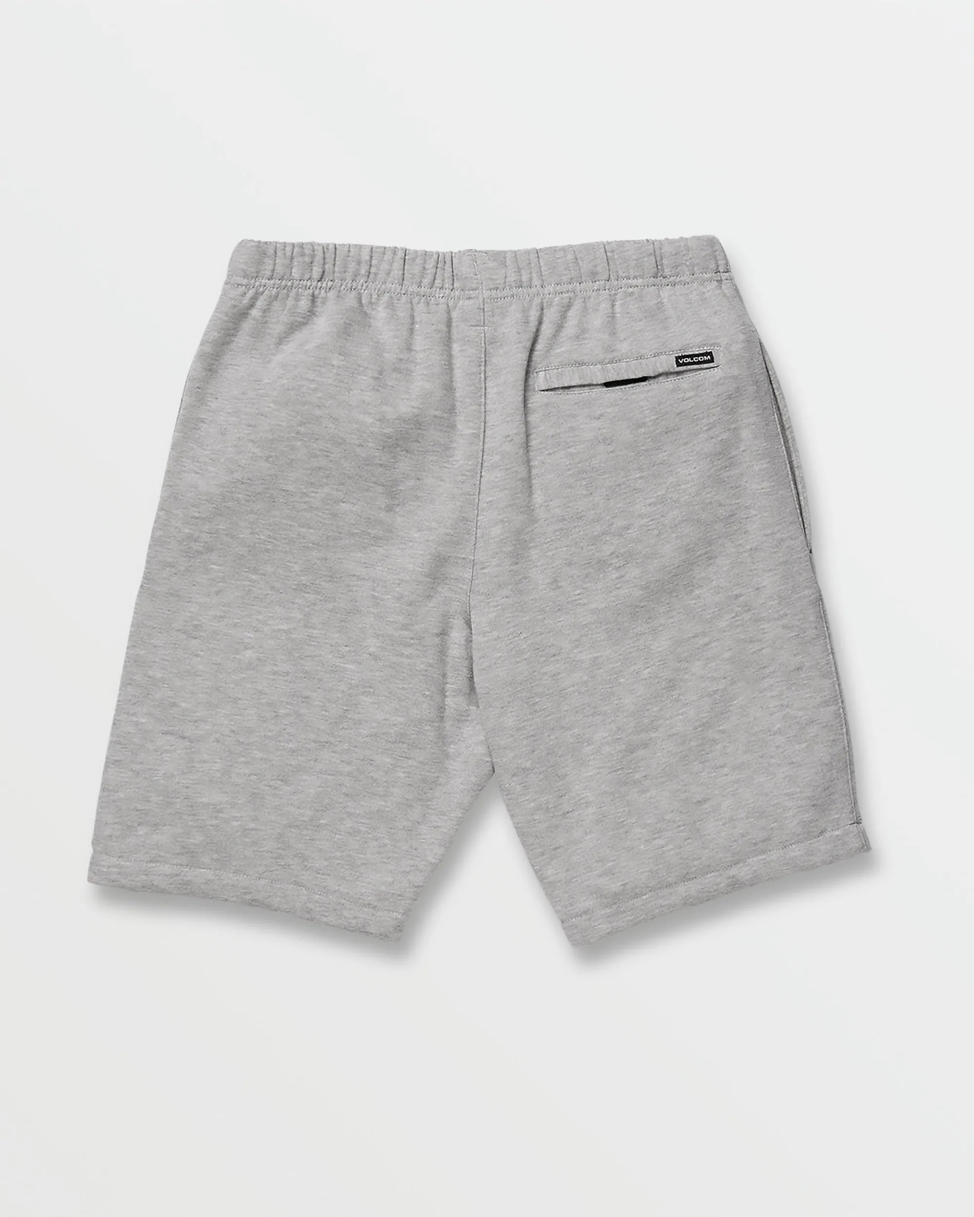 Big Boys Iconic Stone Fleece Shorts - Grey Heather sold by Volcom product image thumbnail 2
