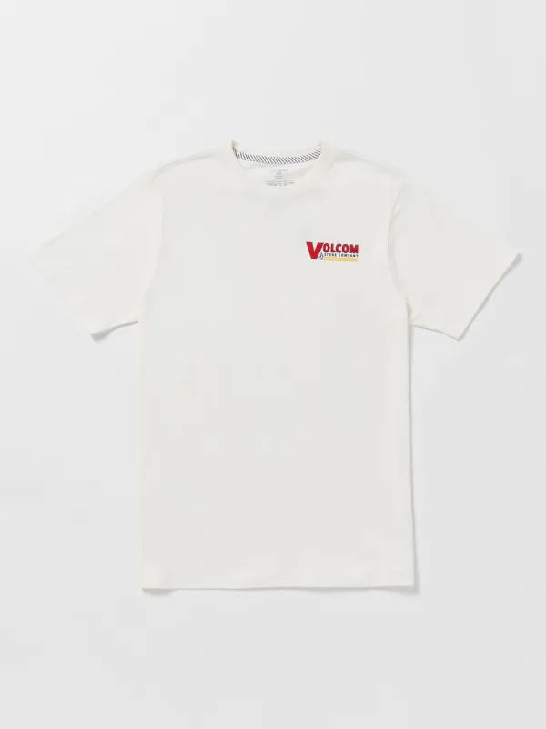 Veagle Short Sleeve Tee - Off White sold by Volcom