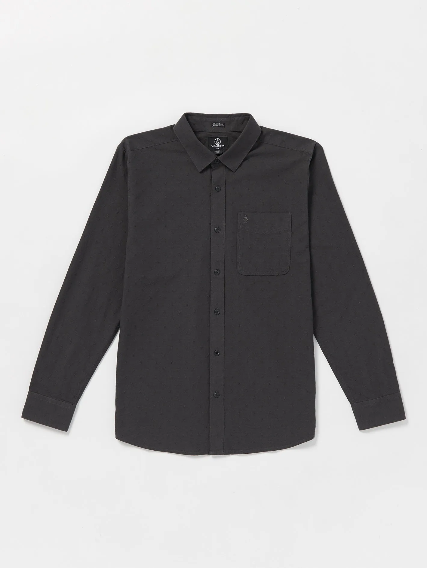 Date Knight Long Sleeve Shirt - Stealth sold by Volcom