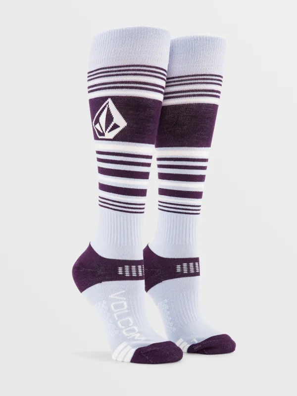 Womens Tundra Tech Socks - Lilac Ash made by Volcom