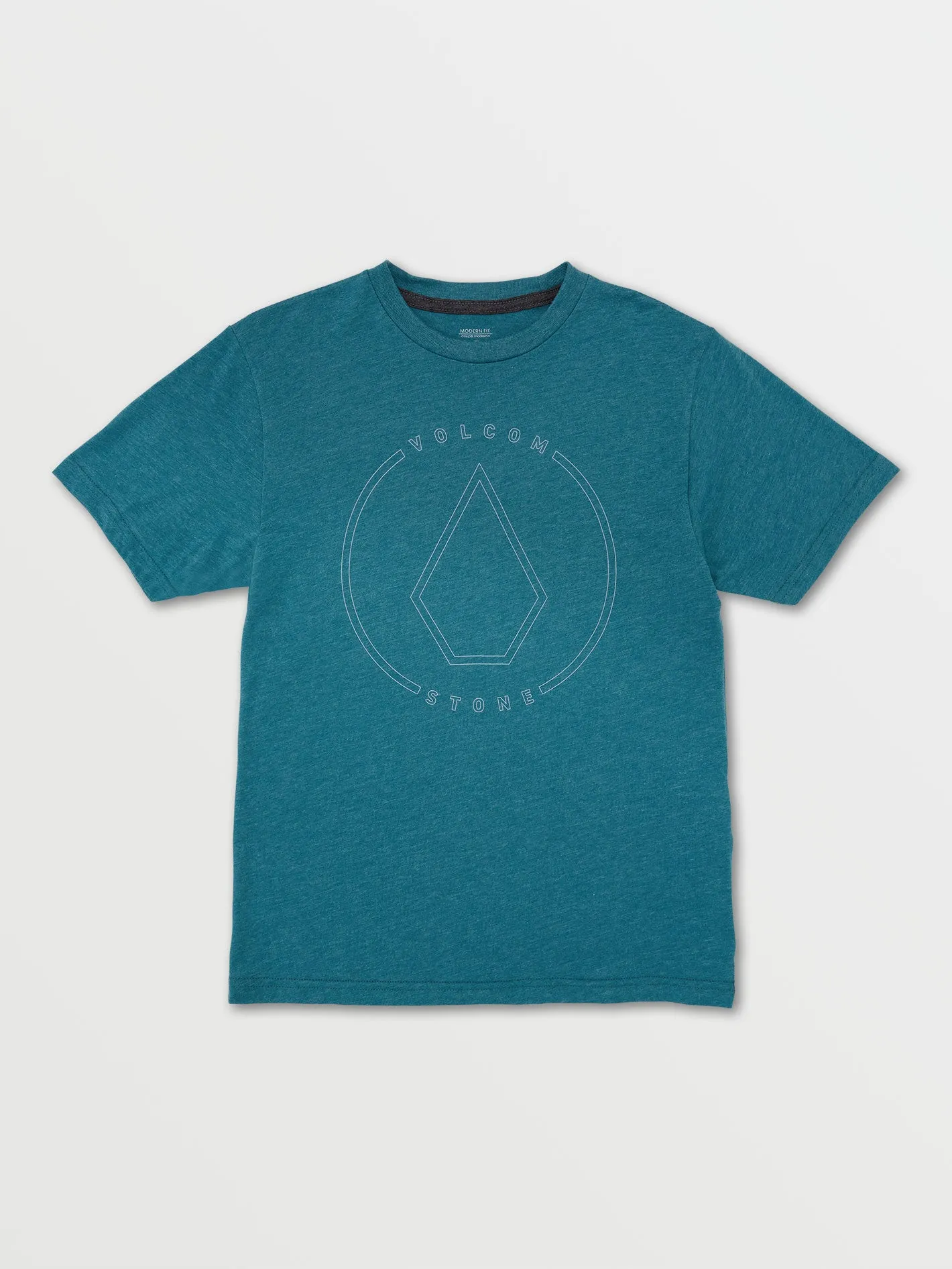 Big Boys Rim Stone Short Sleeve Tee - Mosaic Blue Heather sold by Volcom