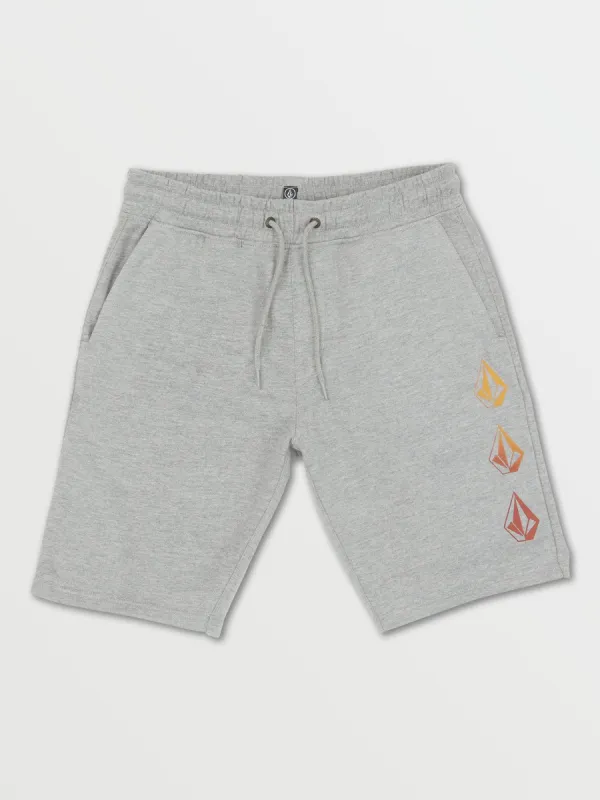 Roundabout Fleece Shorts - Heather Grey sold by Volcom