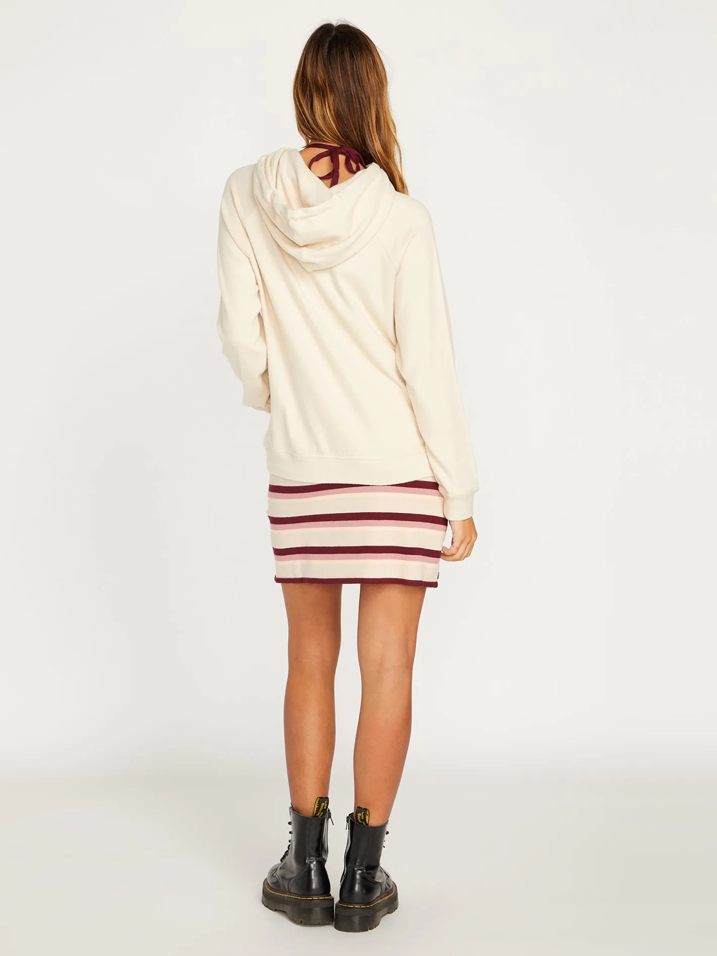 Lived in Lounge Hoodie - Cream sold by Volcom product image thumbnail 3