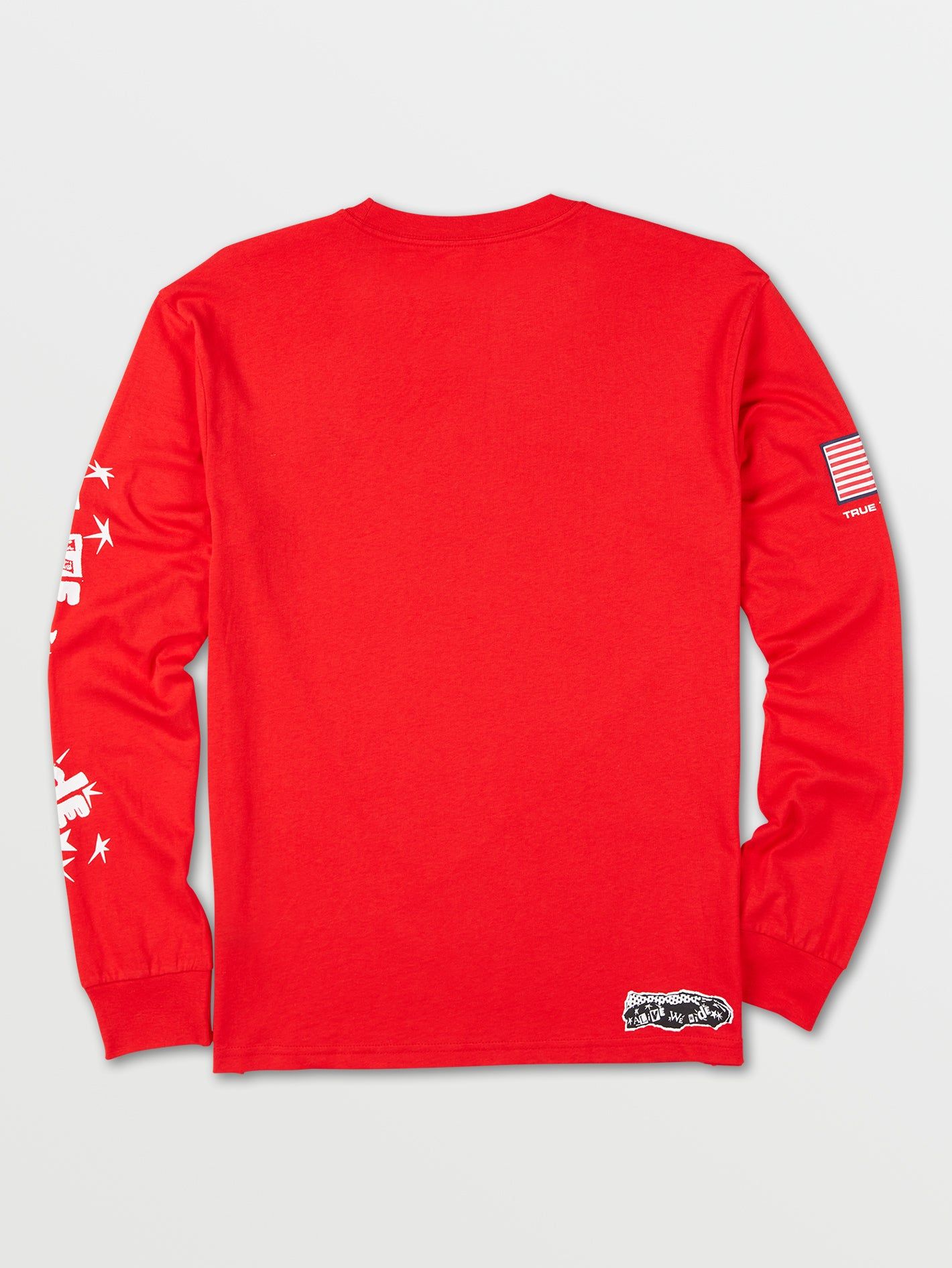 USST Stone Long Sleeve - Red (2022) sold by Volcom product image thumbnail 2
