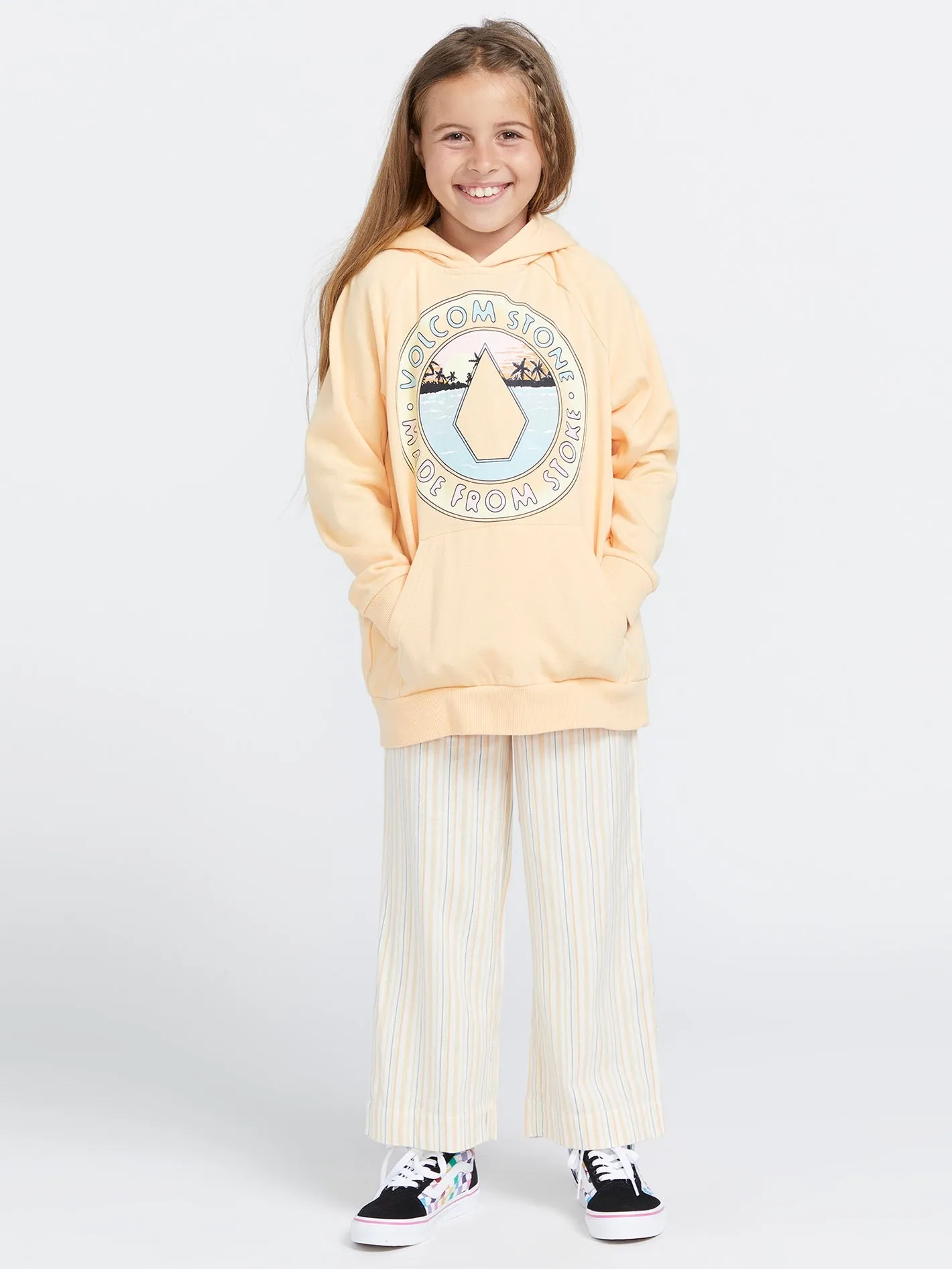 Girls Truly Stoked Boyfriend Sweatshirt - Sorbet sold by Volcom product image thumbnail 4