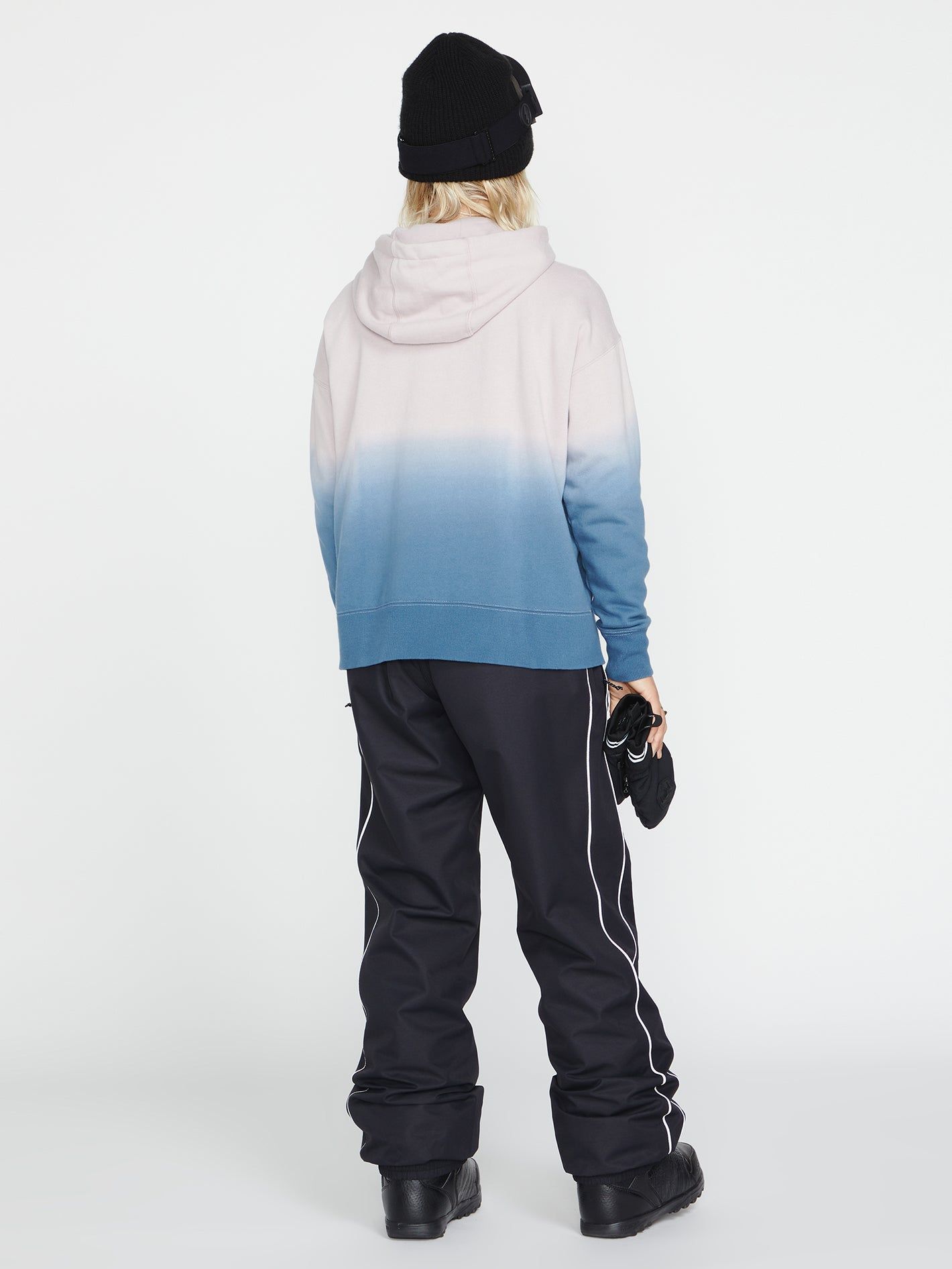 Womens Vol Peak Pullover Fleece - Petrol Blue (2022) sold by Volcom product image thumbnail 2