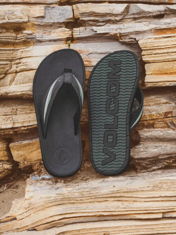 Jack Robinson Sandals - Black sold by Volcom