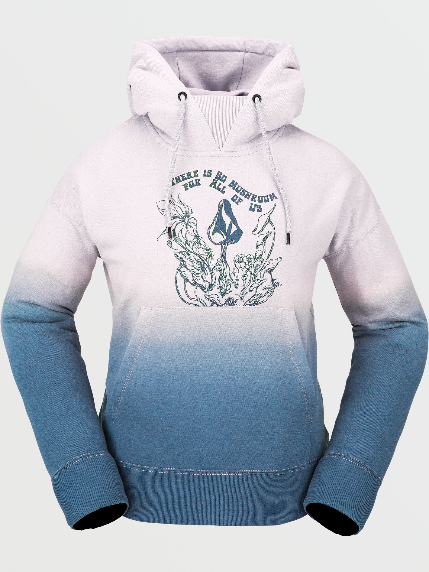 Womens Vol Peak Pullover Fleece - Petrol Blue (2022) sold by Volcom product image thumbnail 4