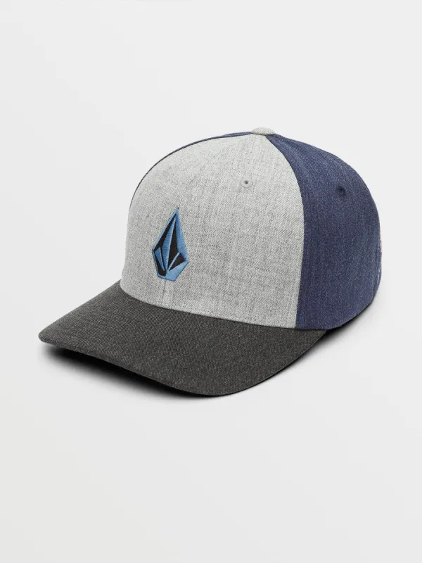 Full Stone Heather Flexfit Hat - Smokey Blue sold by Volcom