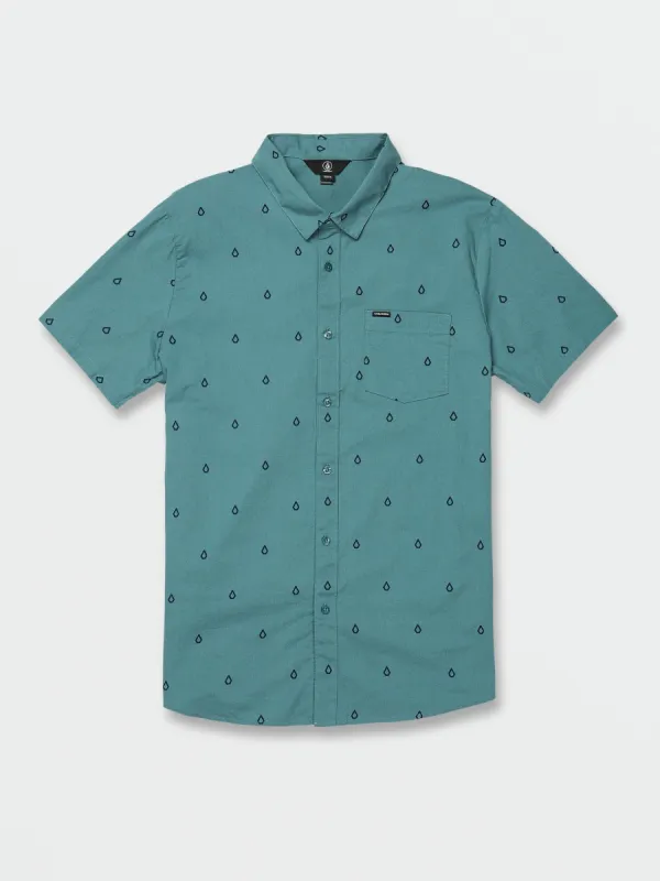 Patterson Short Sleeve Shirt - Hydro Blue sold by Volcom