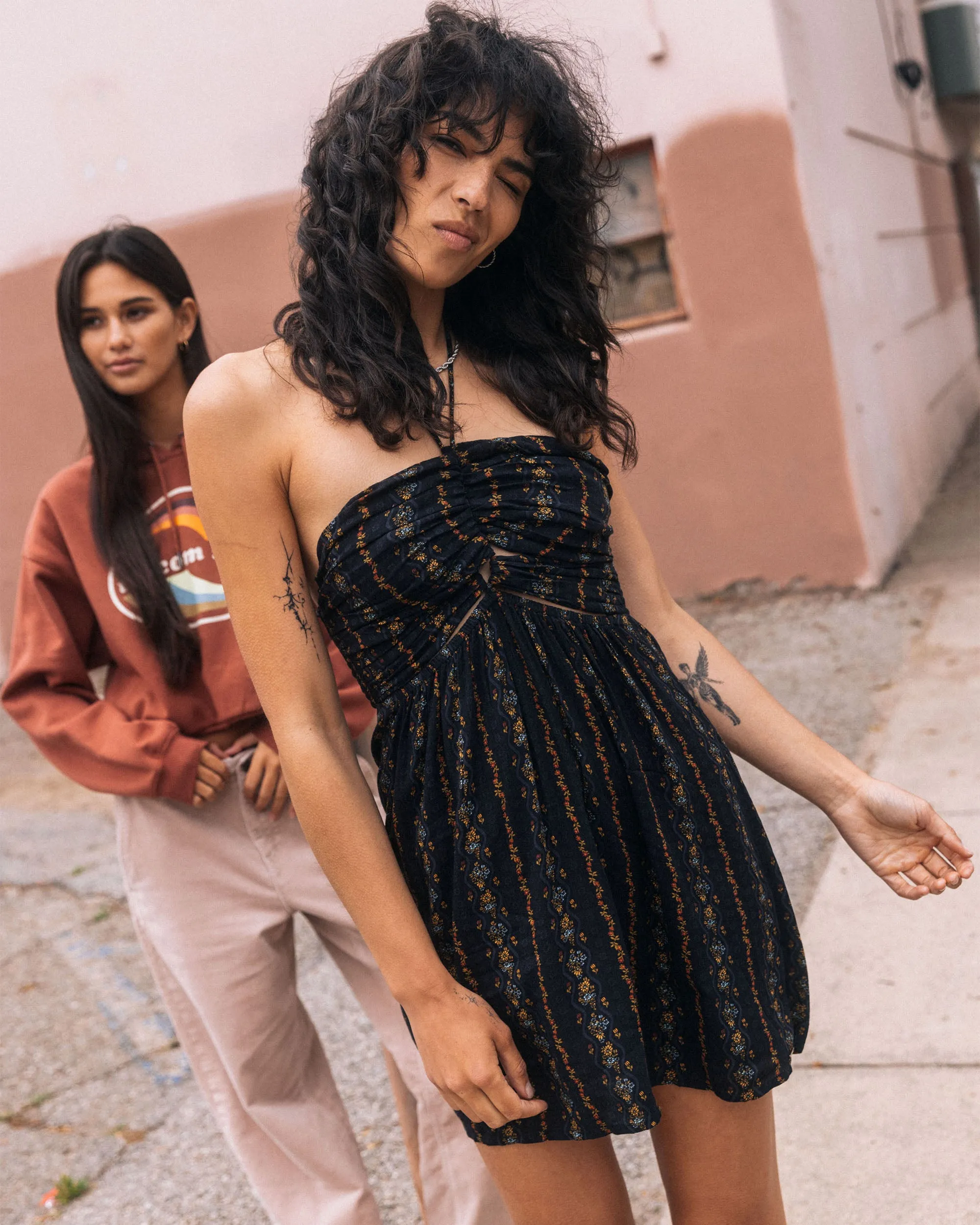 Bad Beaches Only Dress - Black sold by Volcom