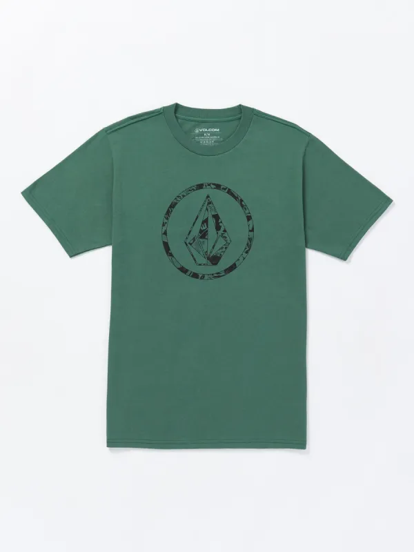 Circle Stone Short Sleeve Tee - Fir Green sold by Volcom