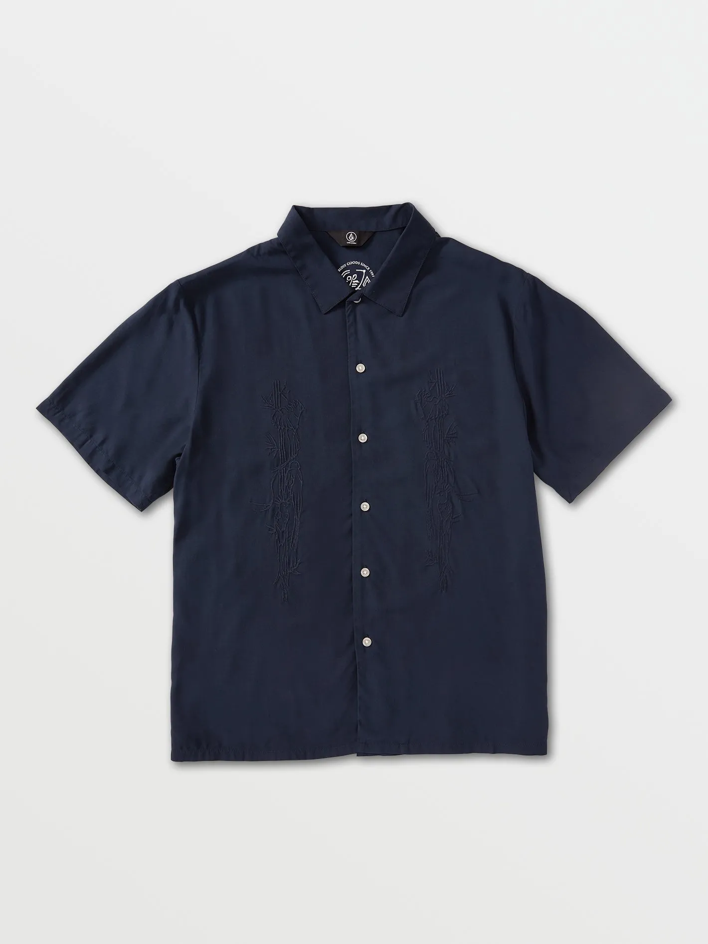 Louie Lopez Short Sleeve Shirt - Navy sold by Volcom product image thumbnail 4