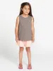 Girls Flexin Muscle Tank - Daze Grey sold by Volcom