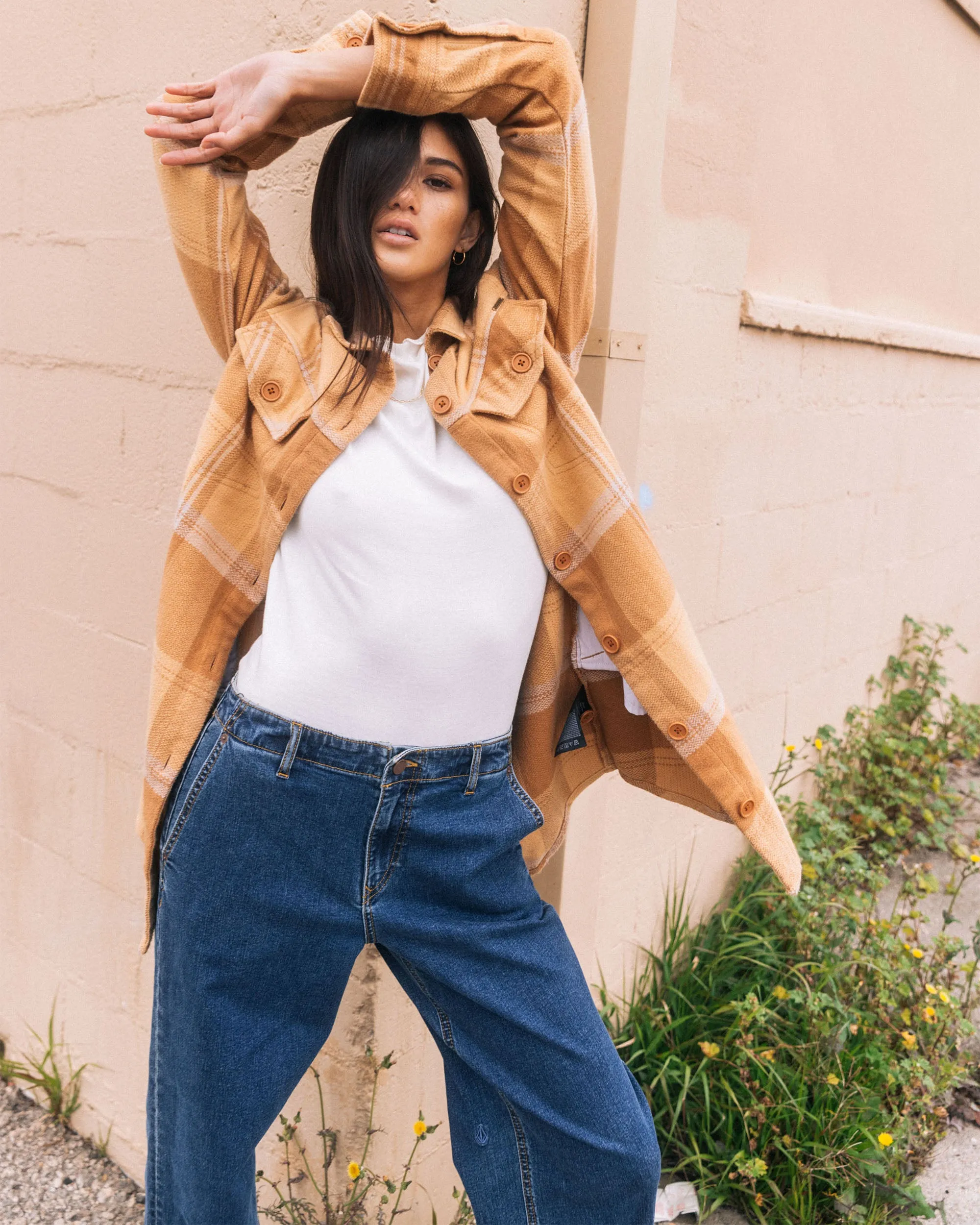 Ladyland Jacket - Mushroom sold by Volcom