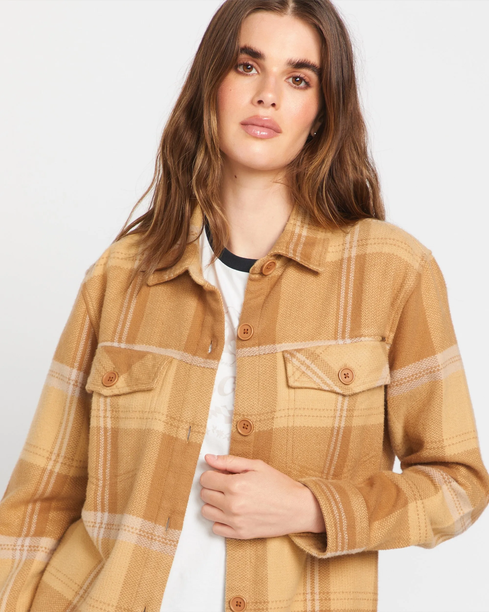 Ladyland Jacket - Mushroom sold by Volcom product image thumbnail 4