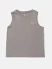 Girls Flexin Muscle Tank - Daze Grey sold by Volcom
