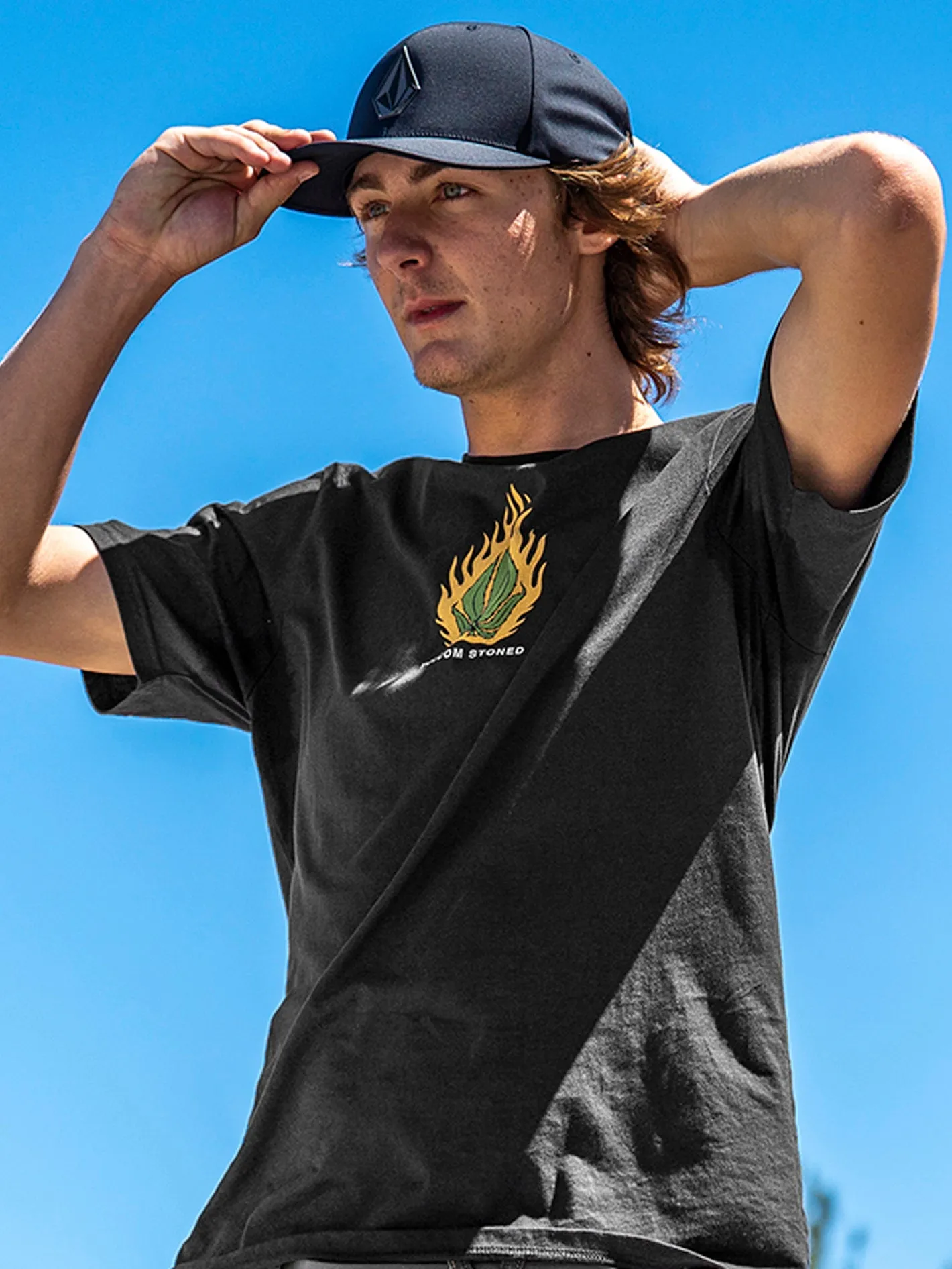 Rubble Short Sleeve Tee - Black sold by Volcom product image thumbnail 2