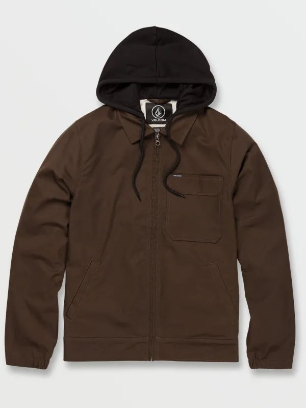 Korman Jacket - Dark Brown sold by Volcom
