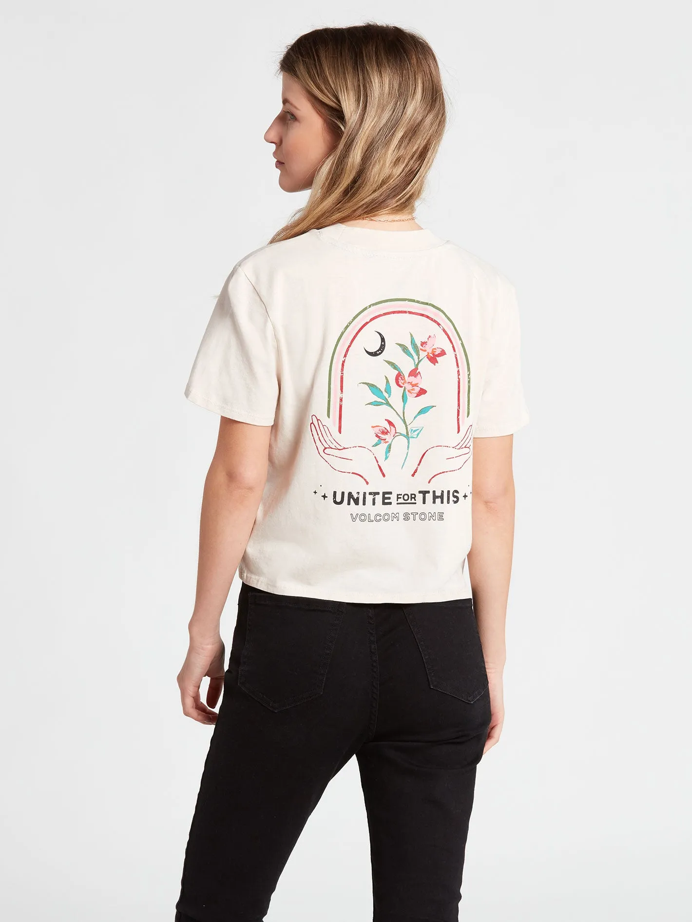 Pocket Dial Tee - Bone sold by Volcom product image thumbnail 4