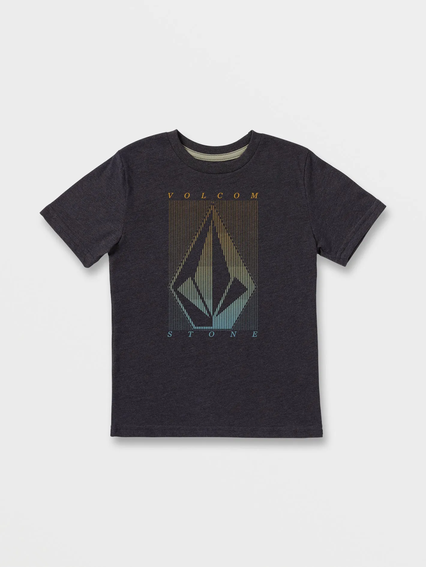 Little Boys Spectal Short Sleeve Tee - Dark Black Heather sold by Volcom