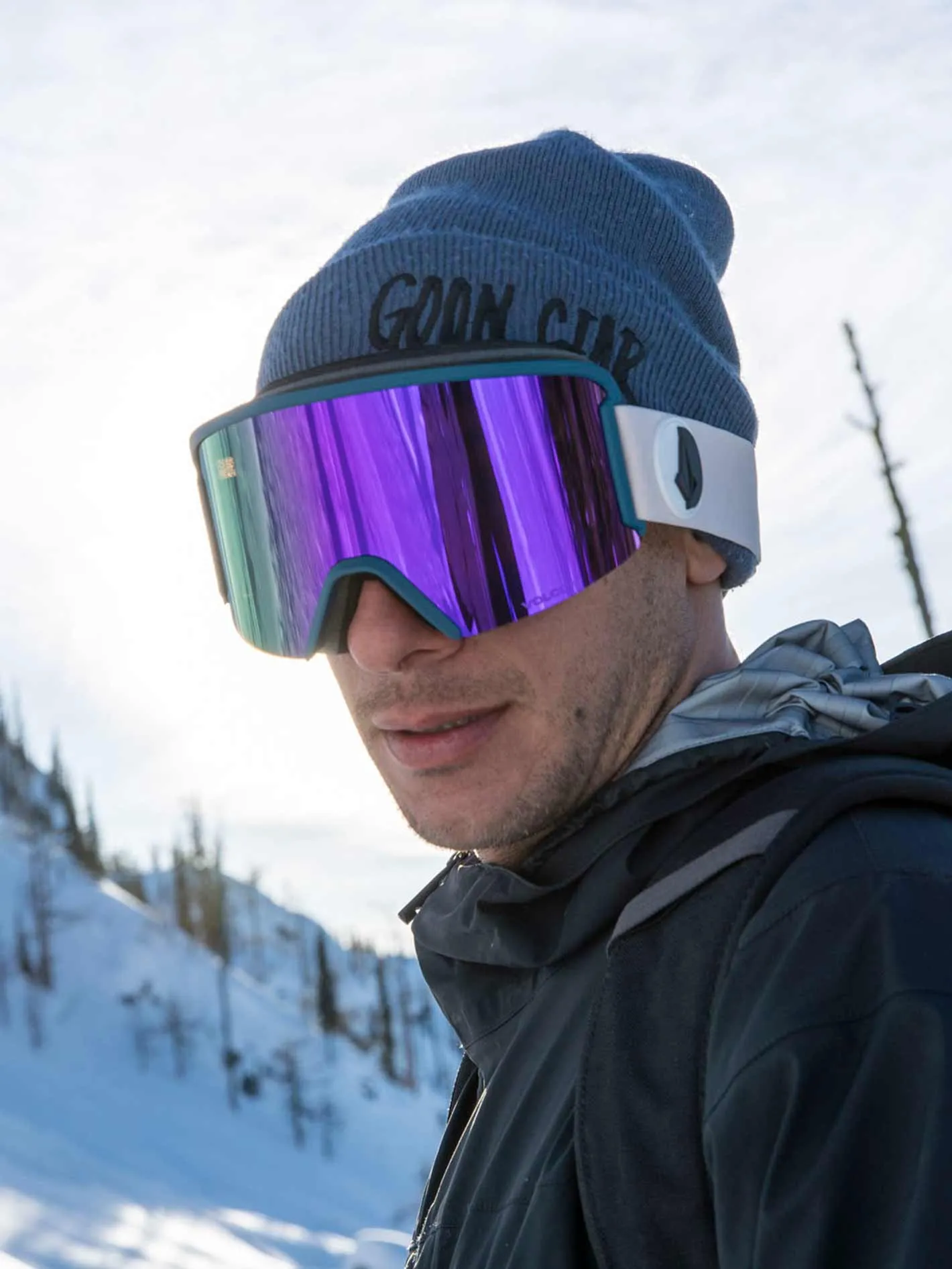 Garden Goggle - Party Pink / Purple Chrome sold by Volcom