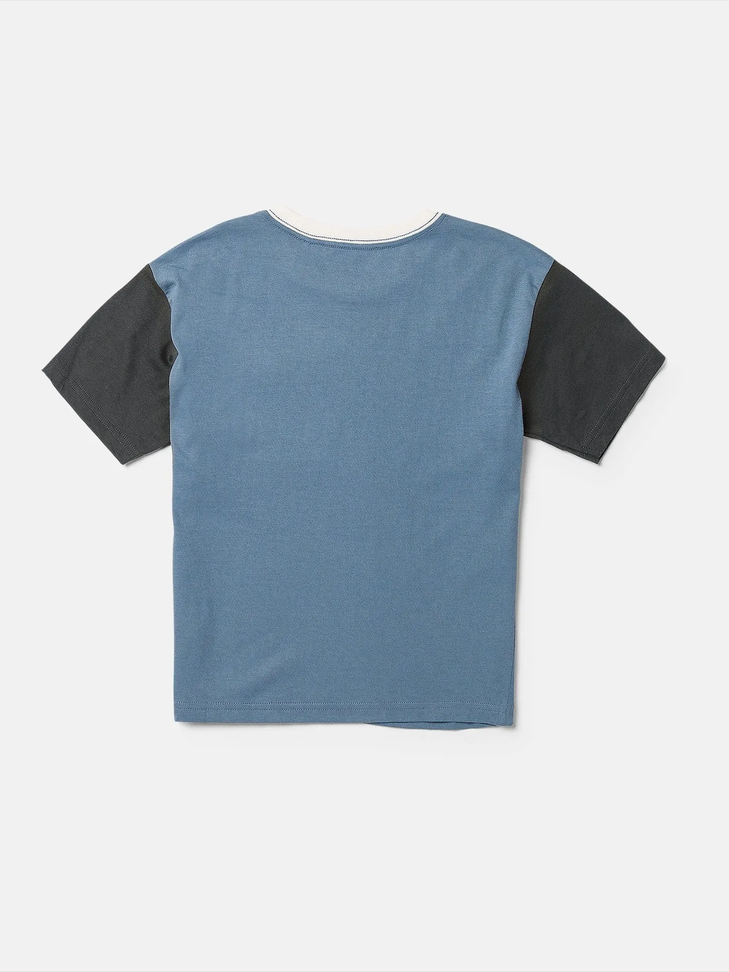Little Boys Overgrown Short Sleeve Shirt - Stone Blue sold by Volcom product image thumbnail 2