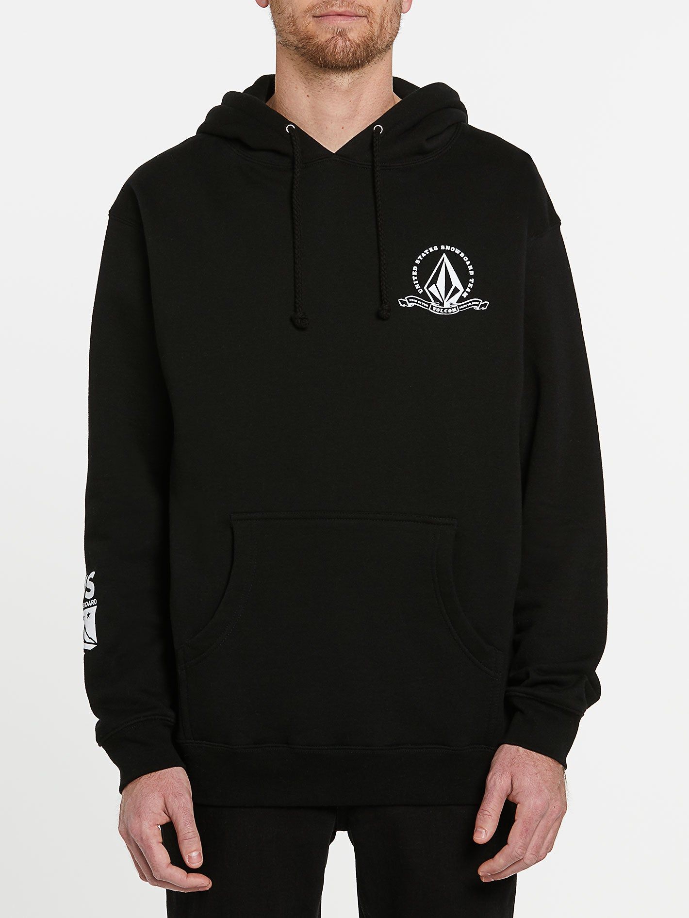 Mens USA Pullover - Black sold by Volcom
