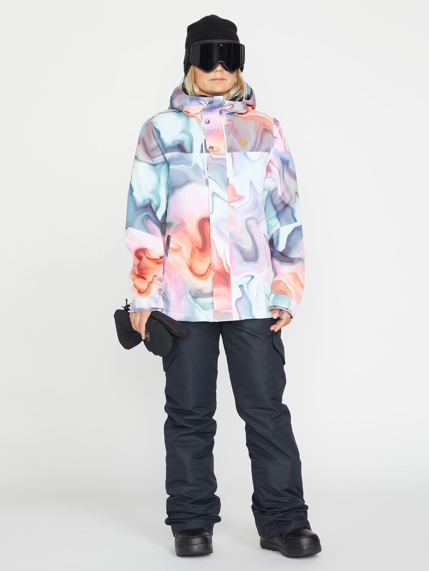 Womens Bolt Insulated Jacket - Nebula Print (2022) sold by Volcom