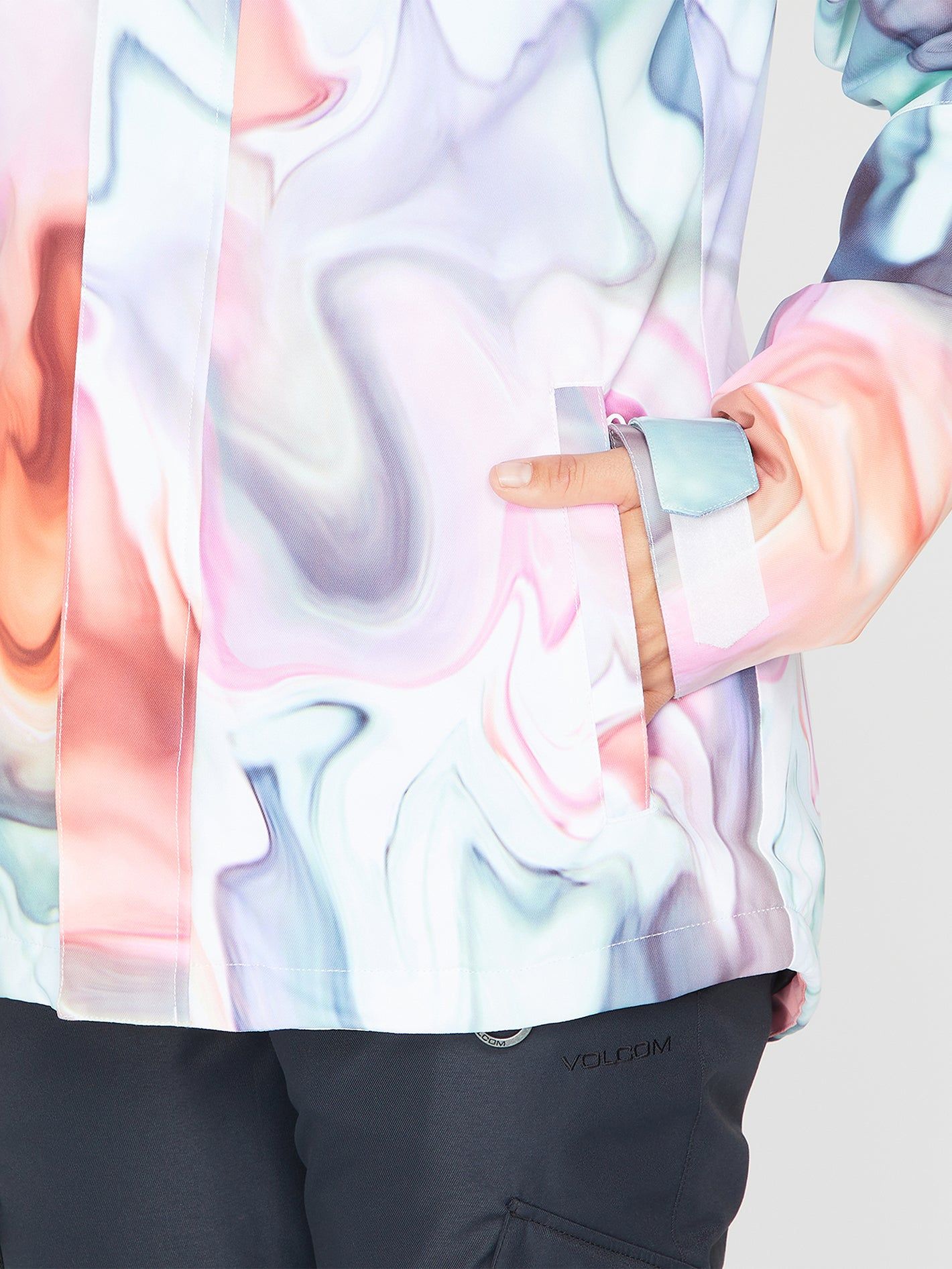 Womens Bolt Insulated Jacket - Nebula Print (2022) sold by Volcom product image thumbnail 5
