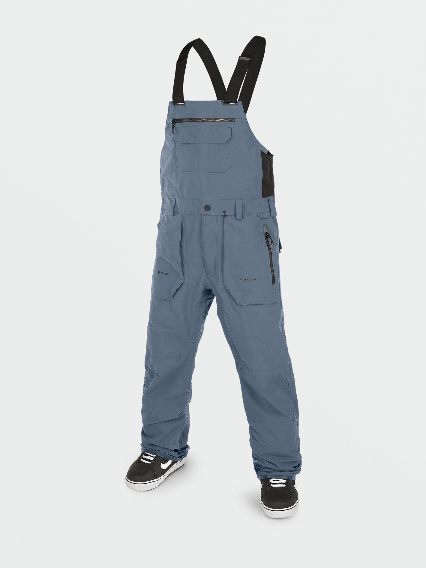Mens Rain Gore-Tex Bib Overall - Dark Grey (2022) sold by Volcom product image thumbnail 3