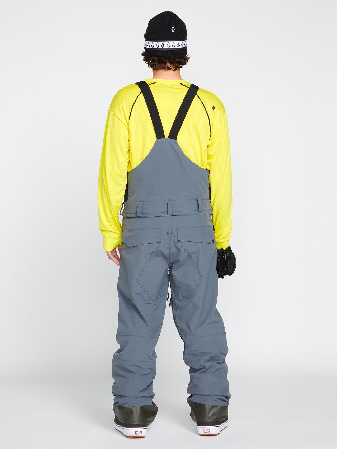 Mens Rain Gore-Tex Bib Overall - Dark Grey (2022) sold by Volcom product image thumbnail 2