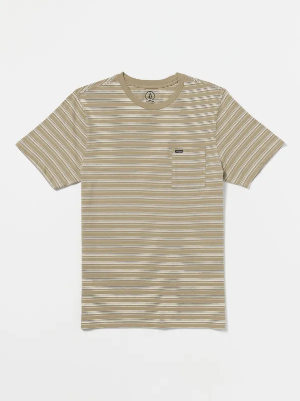 Sylvan Crew Short Sleeve - Khaki made by Volcom