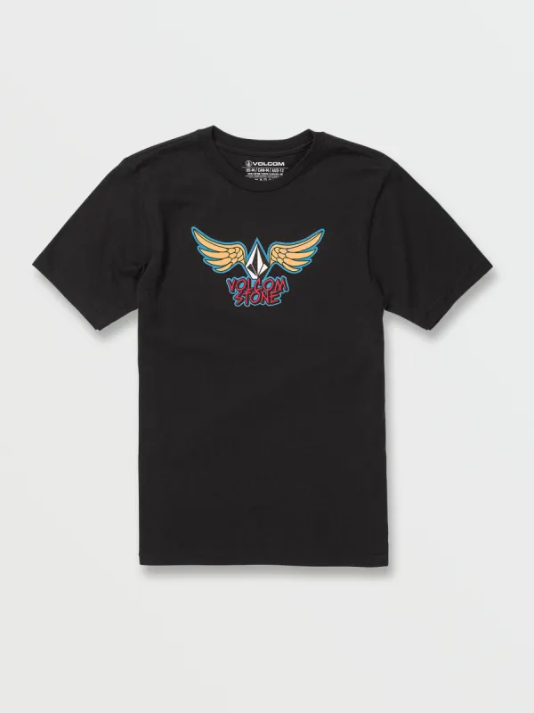 Big Boys Wingz Short Sleeve Tee - Black sold by Volcom