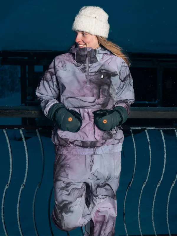 Womens Sinter Bonded Stretch Jacket - Glacier Ink sold by Volcom