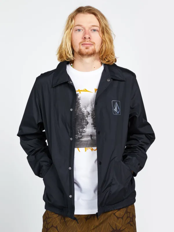 Skate Vitals Coach Jacket - Black made by Volcom