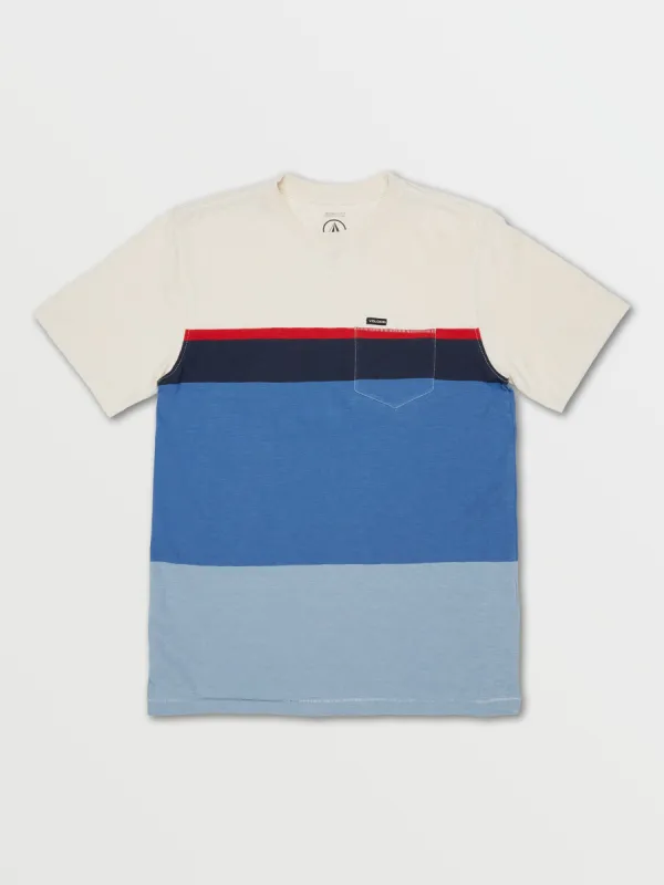 Big Boys Stone Blocker Crew Short Sleeve Tee - Riverside sold by Volcom