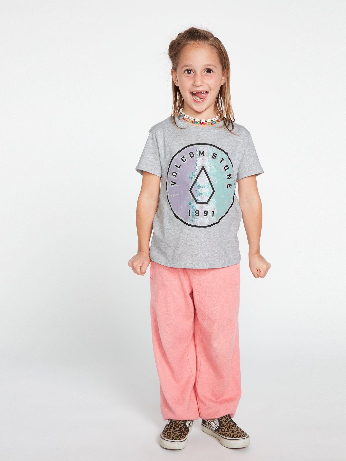 Girls Last Party Short Sleeve Tee - Light Grey sold by Volcom product image thumbnail 3