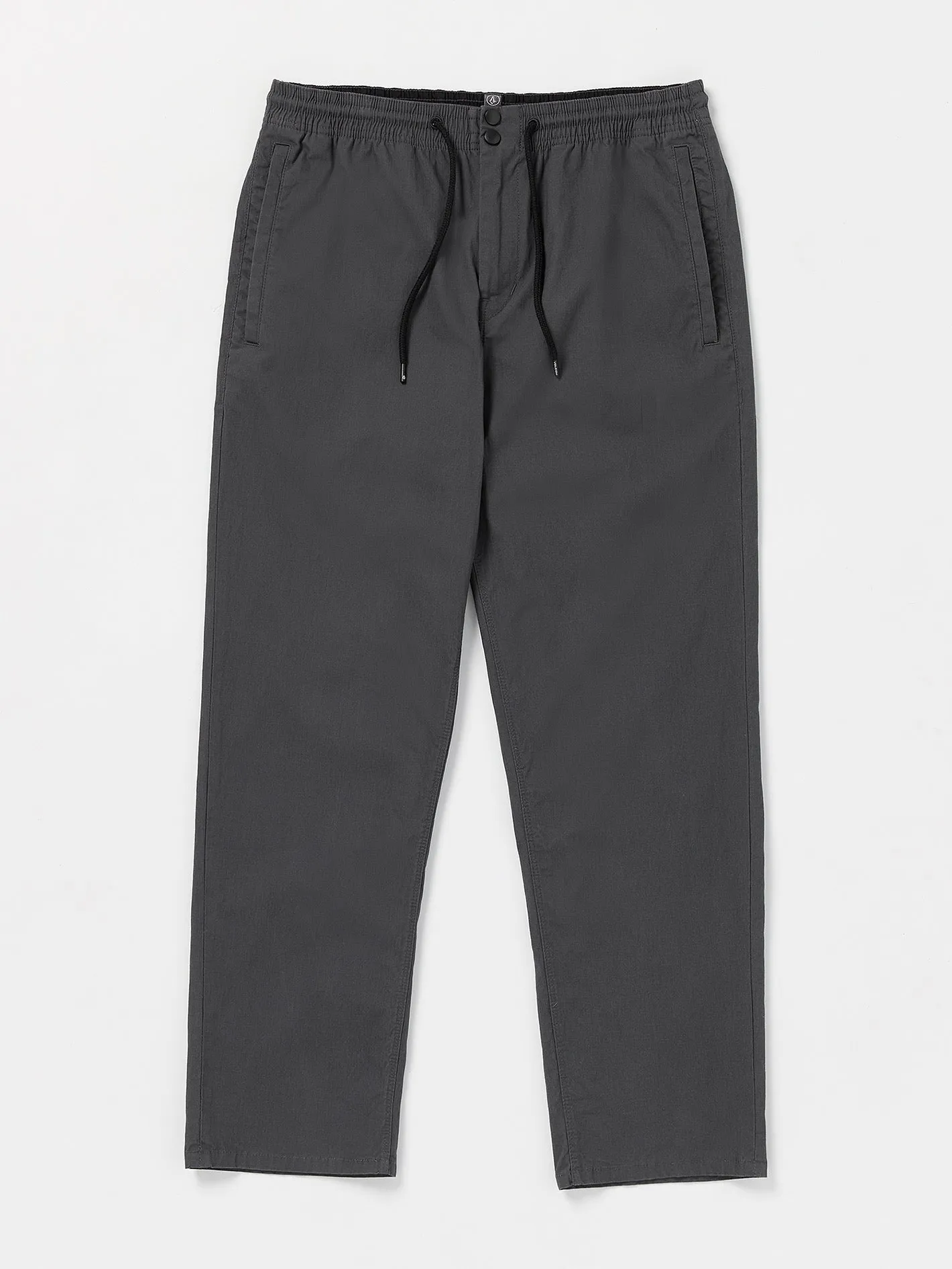 Dapstone Elastic Waist Pants - Asphalt Black sold by Volcom