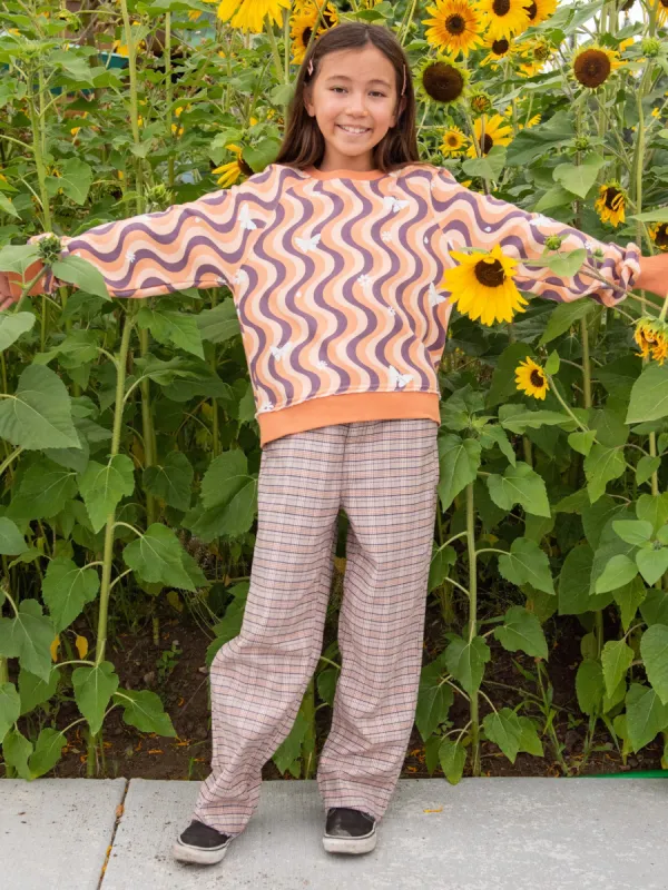 Girls Truly Stokin Crew Sweatshirt - Wild Ginger made by Volcom