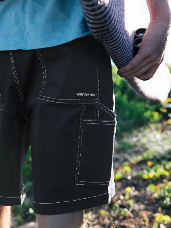 Volcom Entertainment Hockey Dad Shorts - Black made by Volcom
