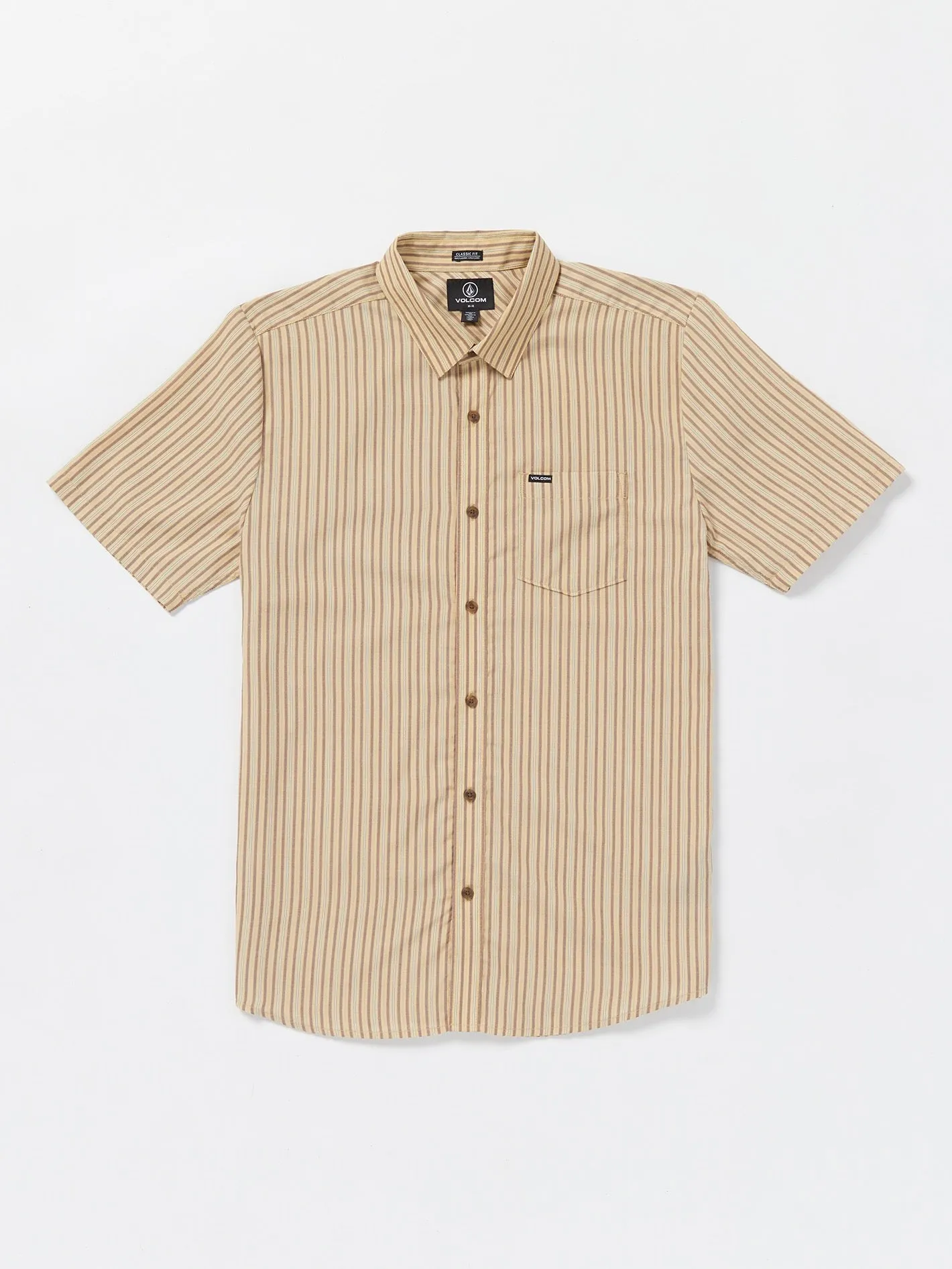Barstone Woven Short Sleeve Shirt - Grain sold by Volcom product image thumbnail 5