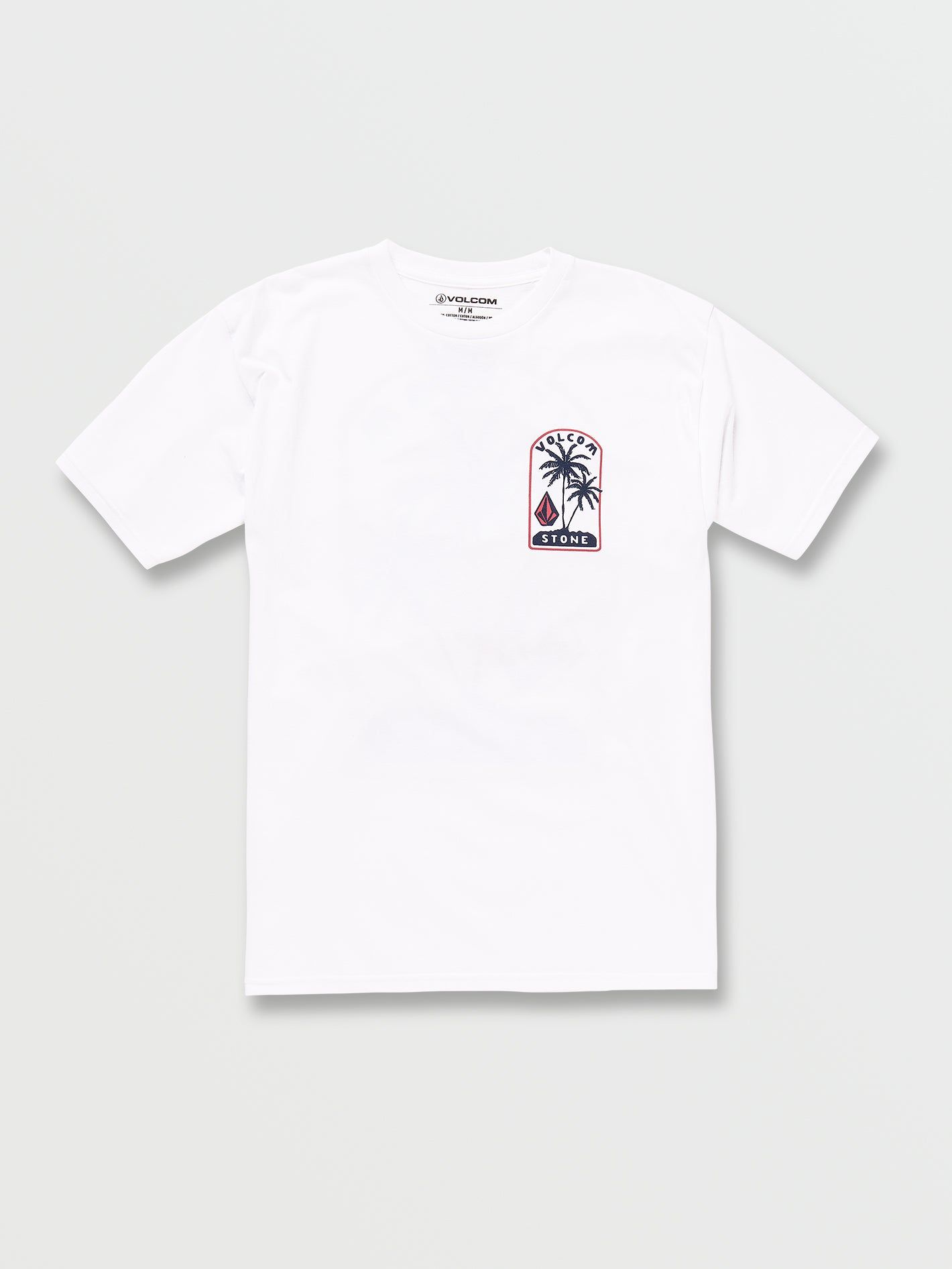 Island Dazer Short Sleeve Tee - White sold by Volcom