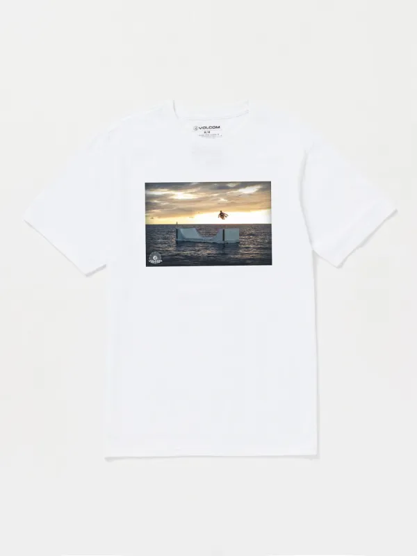 Ttt Poster Short Sleeve Tee - White made by Volcom