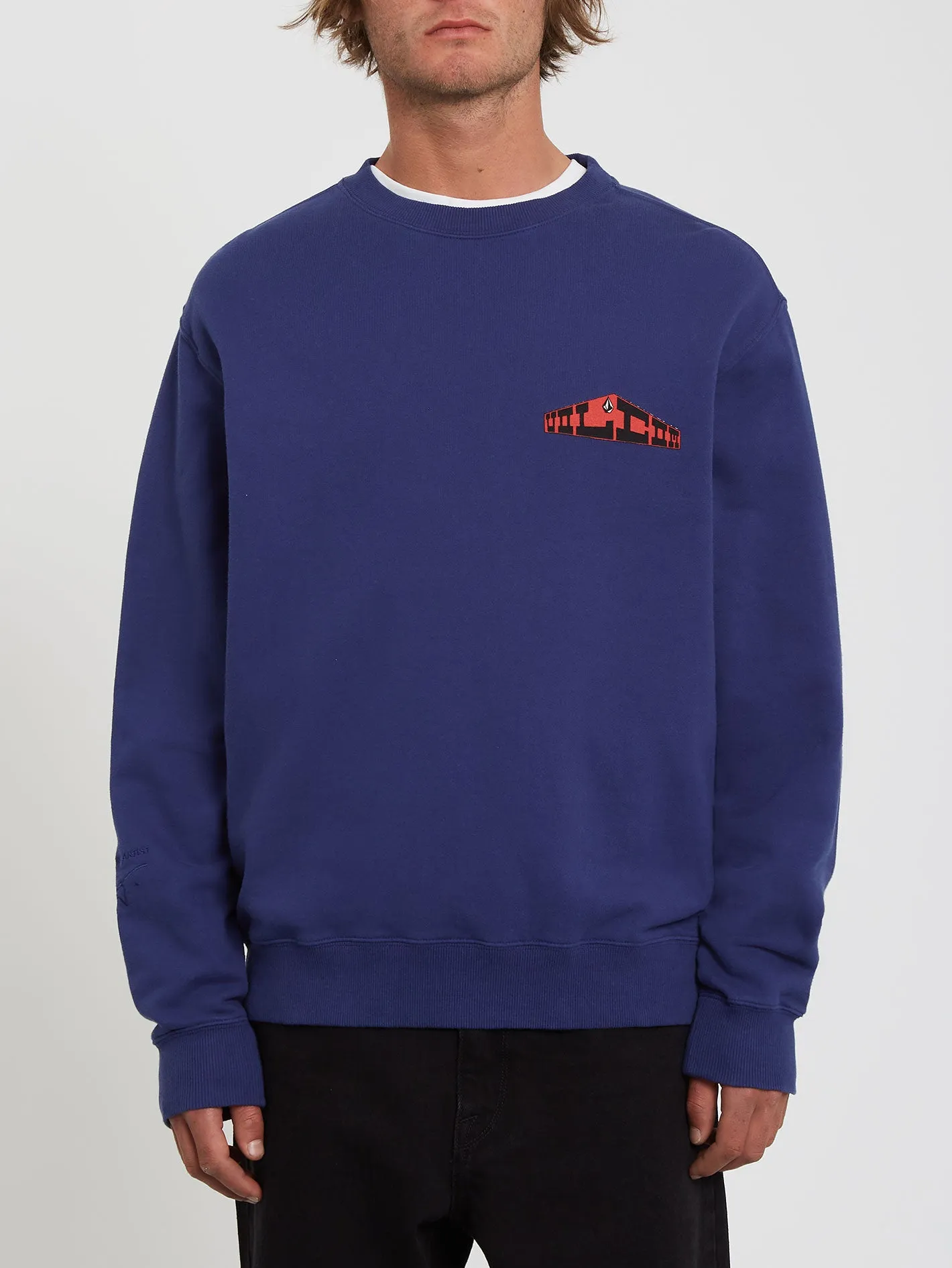 ELZO DURT FA CREW - BLUEPRINT sold by Volcom