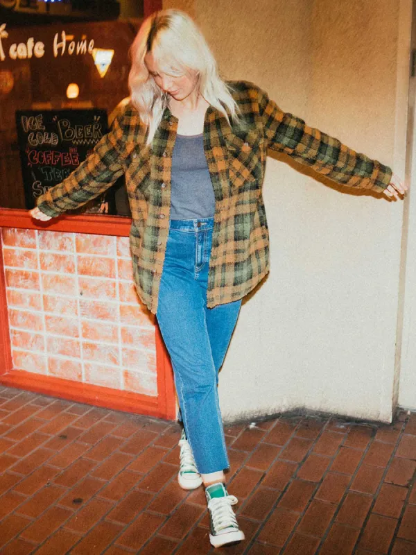 Silent Sherpa Jacket - Bronze sold by Volcom