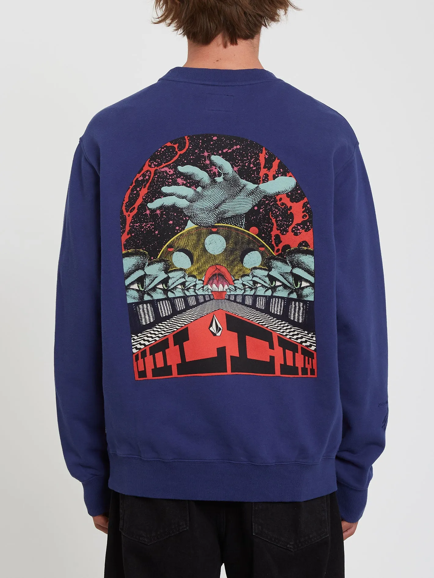 ELZO DURT FA CREW - BLUEPRINT sold by Volcom product image thumbnail 2